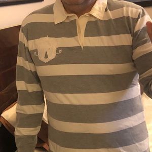 French long sleeve polo.